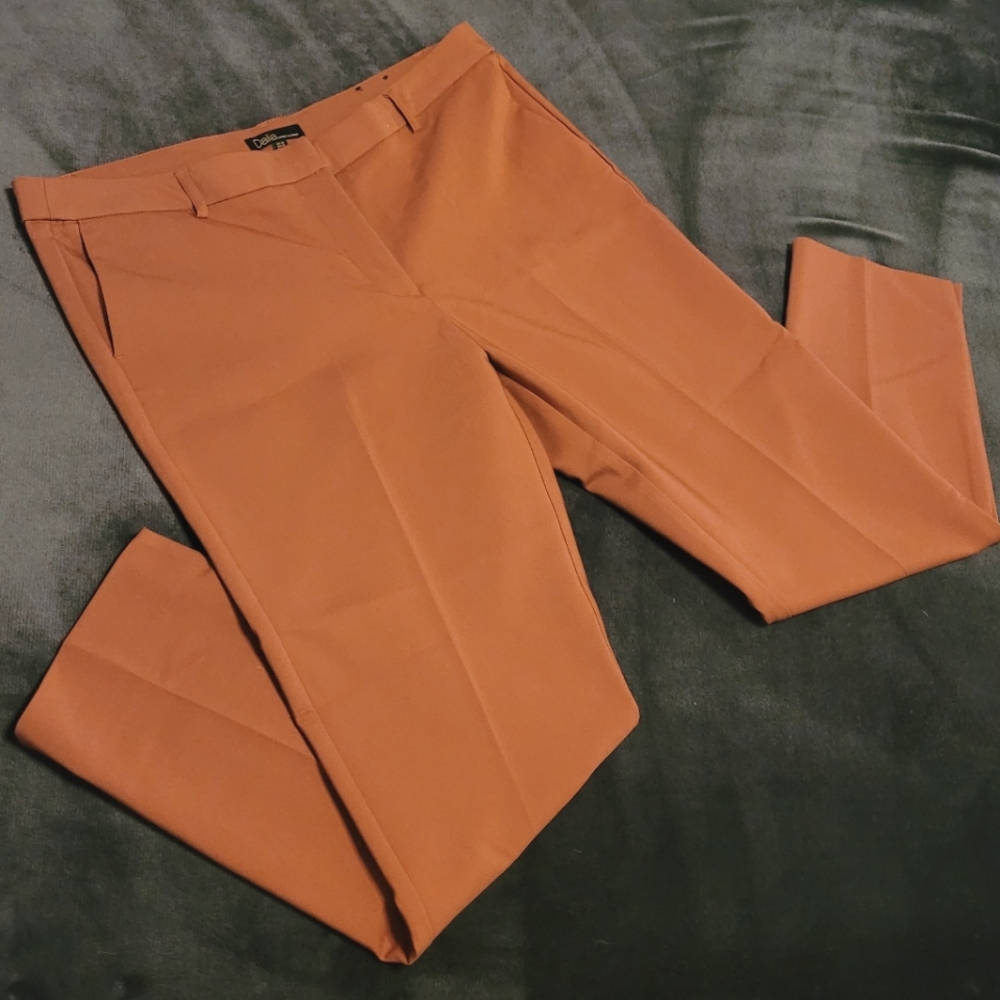 Dalia Women's Dusty Pink Dress Pants Size 14